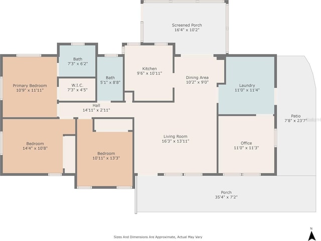 view of layout