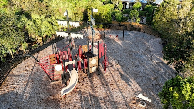 community jungle gym featuring fence