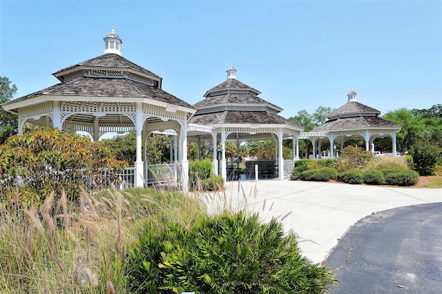 surrounding community featuring a gazebo