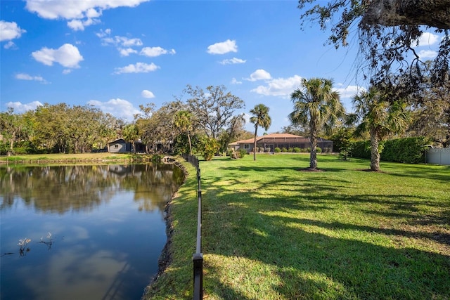 property view of water