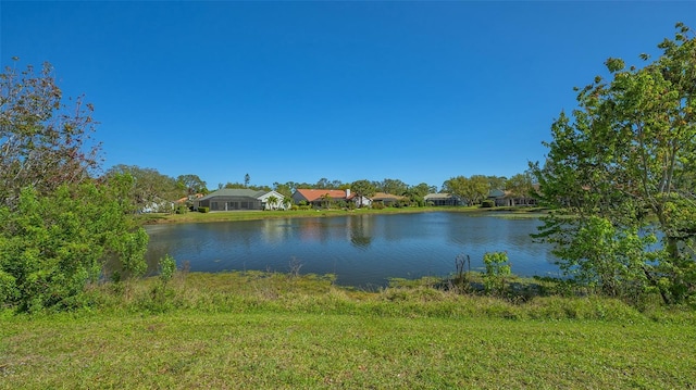 water view featuring a residential view