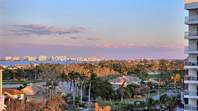 city view with a water view