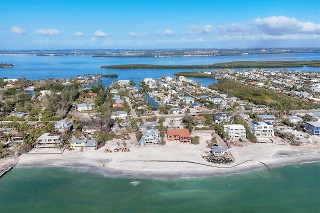 552 Juan Anasco Dr, Longboat Key, FL 34228 - aerial view of residential area featuring a nearby body of water