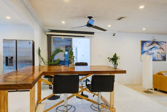 552 Juan Anasco Dr, Longboat Key, FL 34228 - dining room with recessed lighting