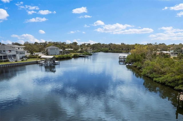 property view of water