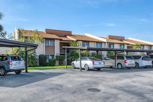 2446 Clubhouse Cir Unit 202, Sarasota, FL 34232 - view of covered parking lot