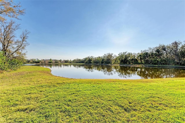 property view of water