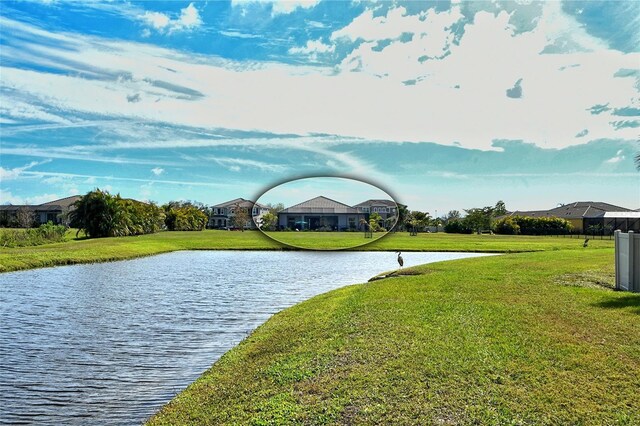 property view of water