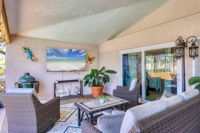 view of patio / terrace featuring outdoor lounge area