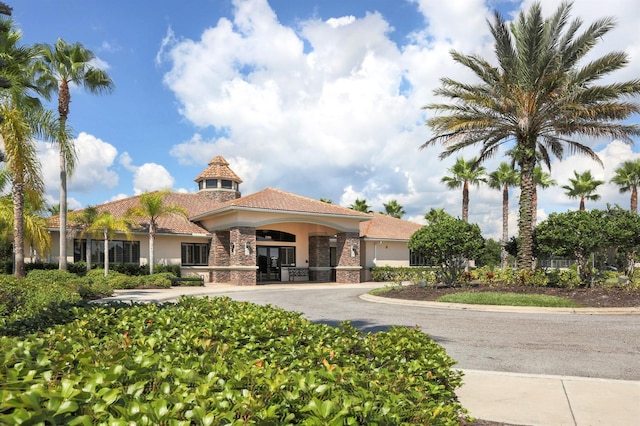 view of property featuring driveway