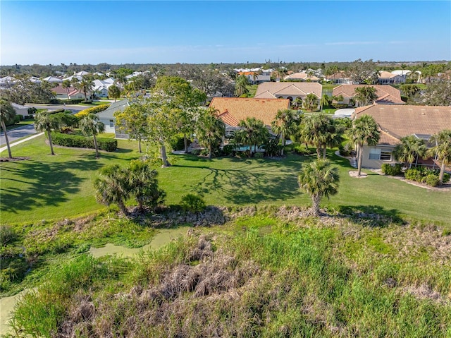 birds eye view of property featuring a residential view