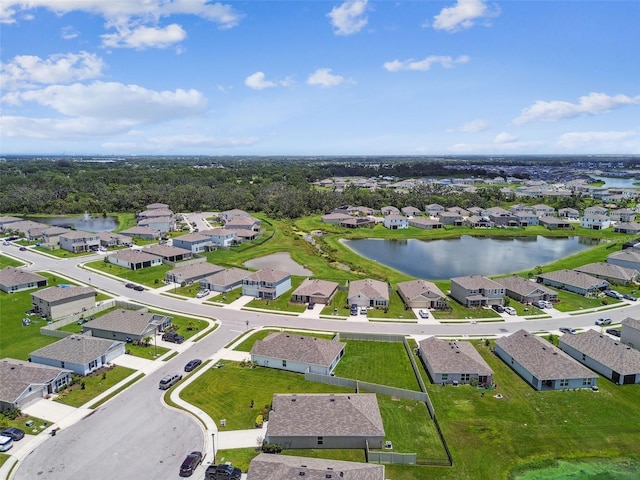 4918 Gray Owl Ter, Palmetto, FL 34221 - aerial view of property and surrounding area with a large body of water and nearby suburban area
