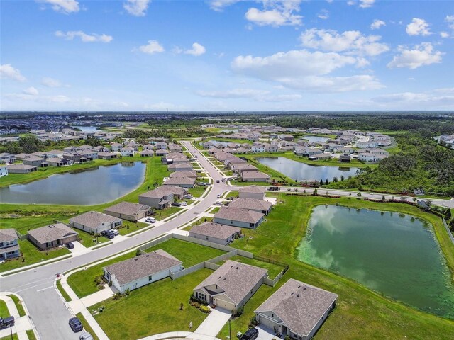 4918 Gray Owl Ter, Palmetto, FL 34221 - aerial view of residential area featuring a nearby body of water