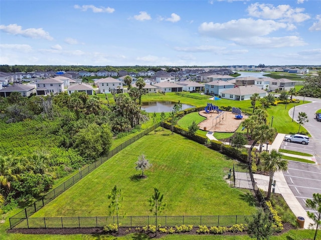 4918 Gray Owl Ter, Palmetto, FL 34221 - aerial perspective of suburban area with a large body of water