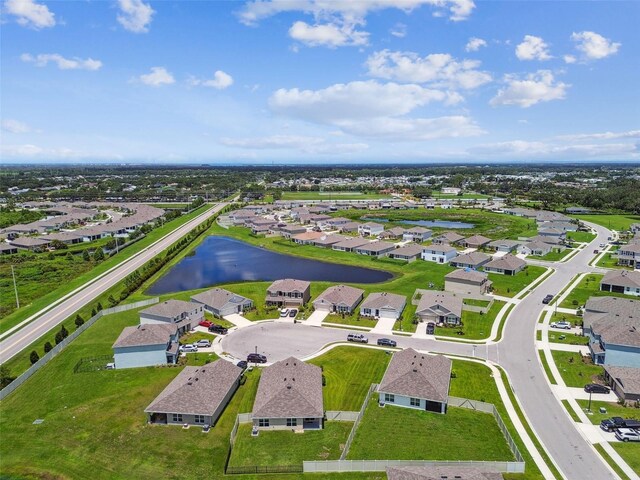 4918 Gray Owl Ter, Palmetto, FL 34221 - aerial view of residential area featuring a large body of water