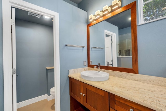 8420 Sailing Loop, Lakewood Ranch, FL 34202 - bathroom featuring toilet and vanity