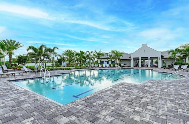 community pool featuring a patio