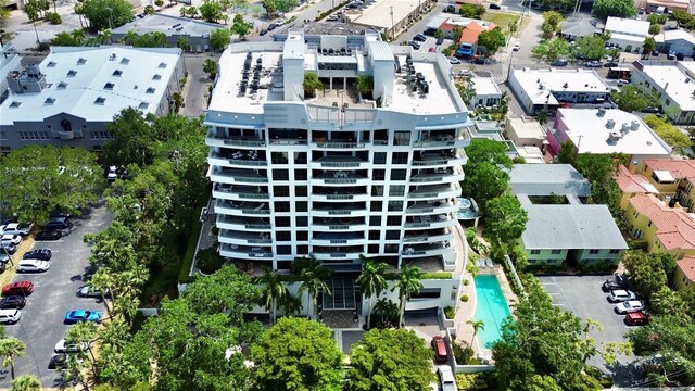 401 S Palm Ave Unit 801, Sarasota, FL 34236 - drone / aerial view