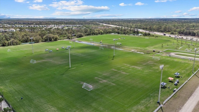 aerial view