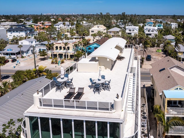 534 Beach Rd, Sarasota, FL 34242 - aerial view with a residential view