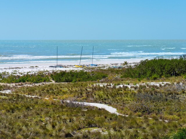 534 Beach Rd, Sarasota, FL 34242 - water view with a view of the beach