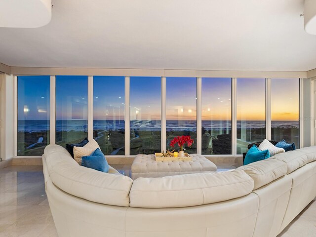 534 Beach Rd, Sarasota, FL 34242 - living room with expansive windows