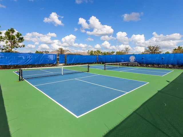 813 Tailwind Pl, Sarasota, FL 34240 - view of tennis court featuring community basketball court