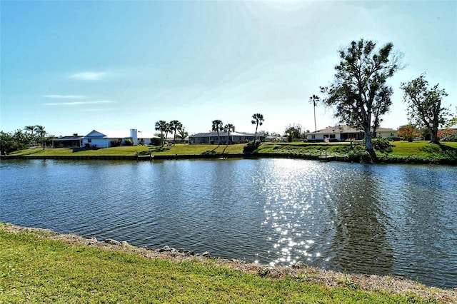 property view of water