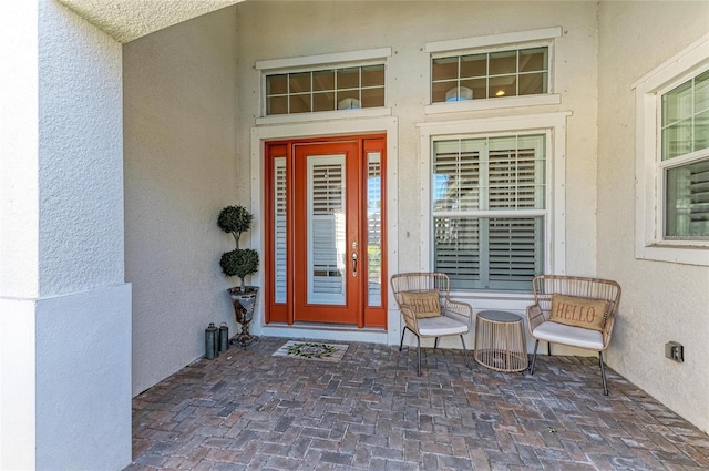 5602 Tidewater Preserve Blvd, Bradenton, FL 34208 - entrance to property featuring stucco siding