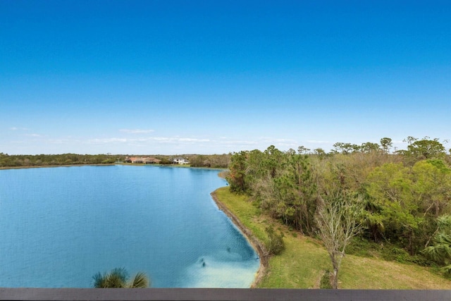 property view of water