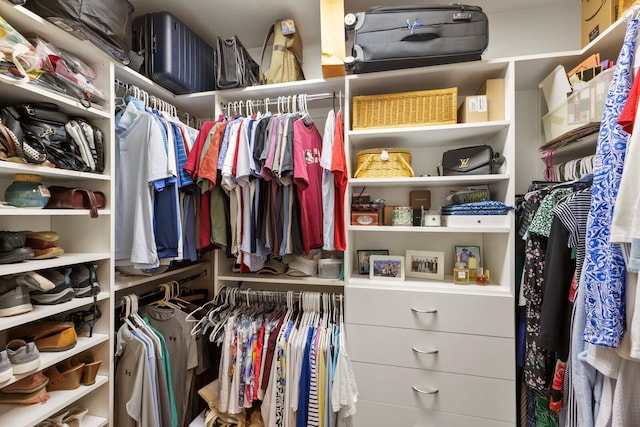 view of spacious closet