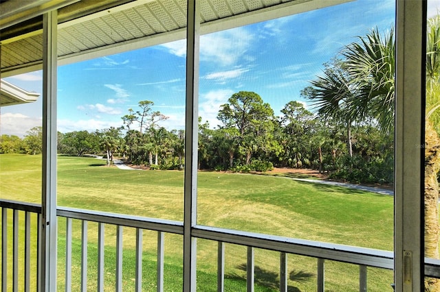 exterior space featuring a wealth of natural light