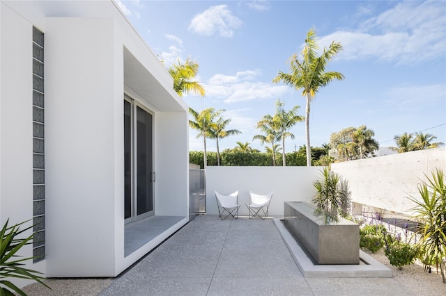 view of patio