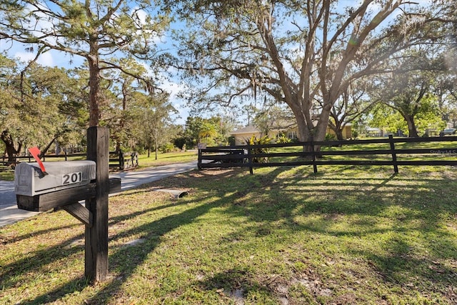 view of road with driveway