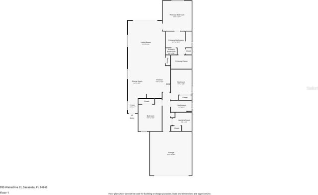 995 Waterline Ct, Sarasota, FL 34240 - plan
