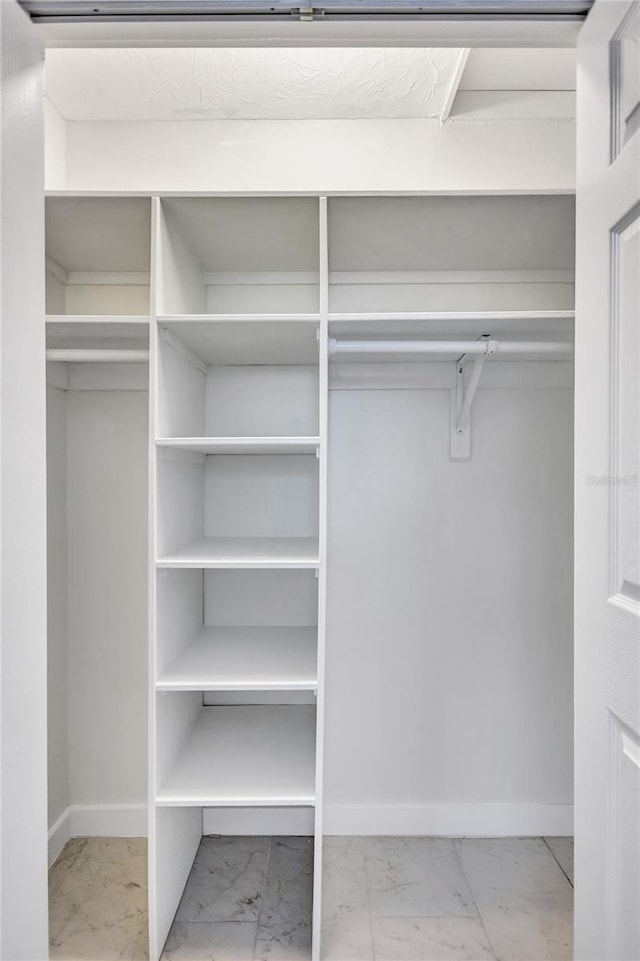 view of closet