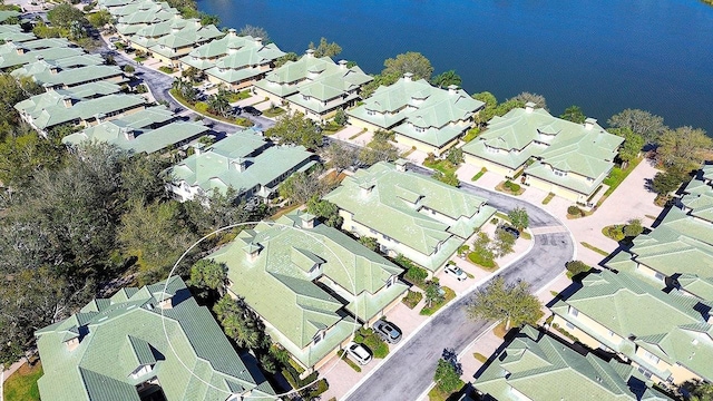 bird's eye view featuring a residential view