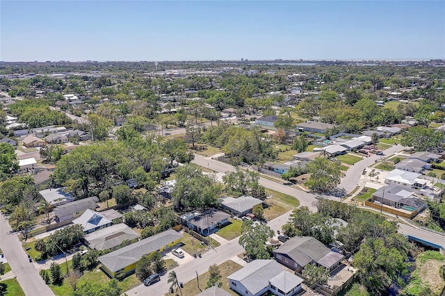 bird's eye view featuring a residential view