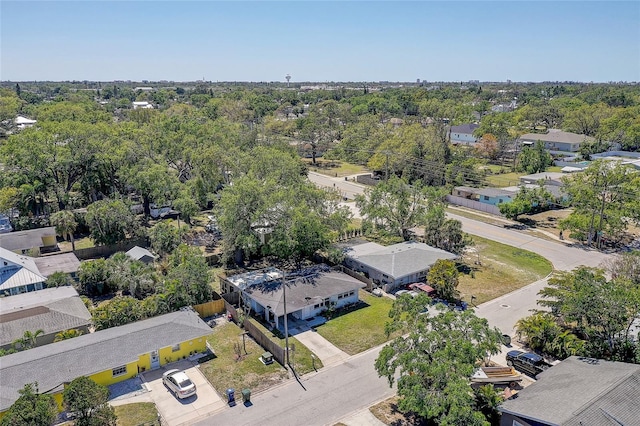 bird's eye view featuring a residential view