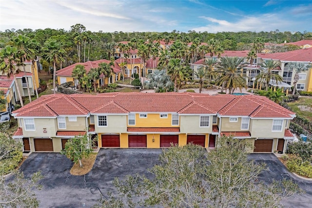 birds eye view of property featuring a residential view