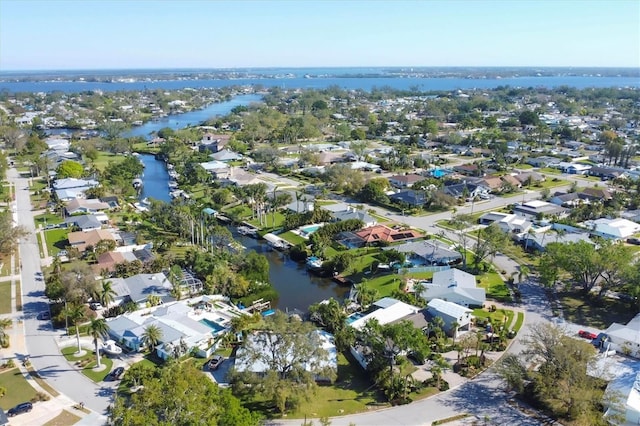 115 65th Street Ct NW, Bradenton, FL 34209 - aerial view of property and surrounding area with a large body of water and nearby suburban area