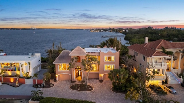 1364 Point Crisp Rd, Sarasota, FL 34242 - exterior space with a water view