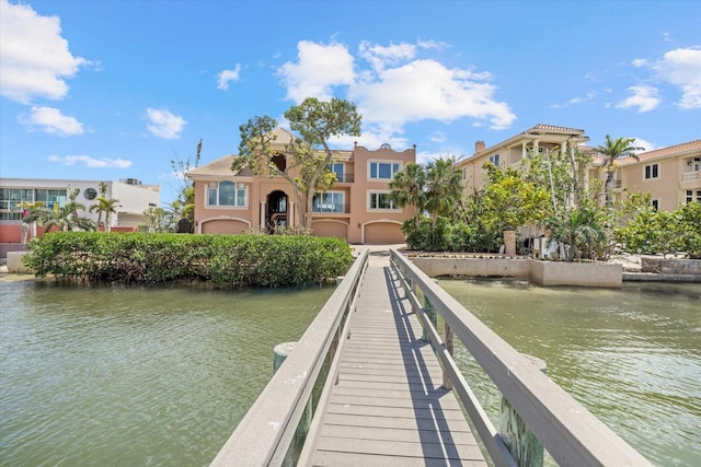 1364 Point Crisp Rd, Sarasota, FL 34242 - dock area with a water view