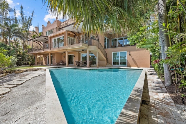 1364 Point Crisp Rd, Sarasota, FL 34242 - pool featuring a patio area