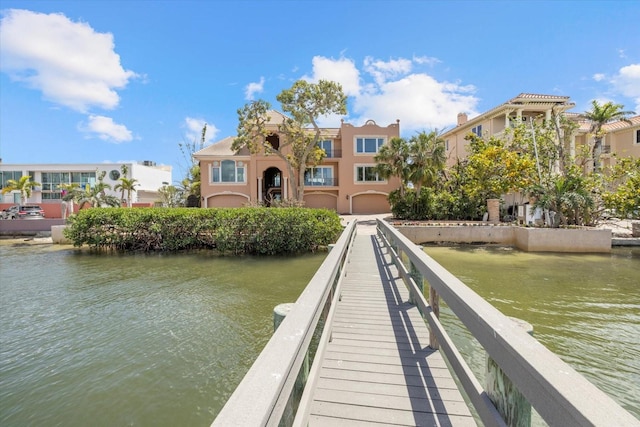 1364 Point Crisp Rd, Sarasota, FL 34242 - view of dock with a water view