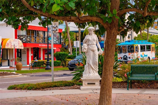 view of community