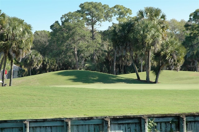 view of home's community featuring a yard