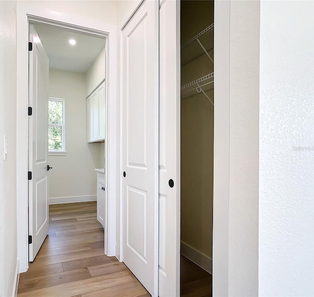 view of closet