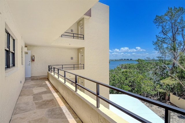 8779 Midnight Pass Rd Unit 406H, Sarasota, FL 34242 - balcony featuring a water view