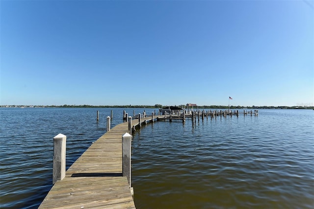 8779 Midnight Pass Rd Unit 406H, Sarasota, FL 34242 - dock with a water view